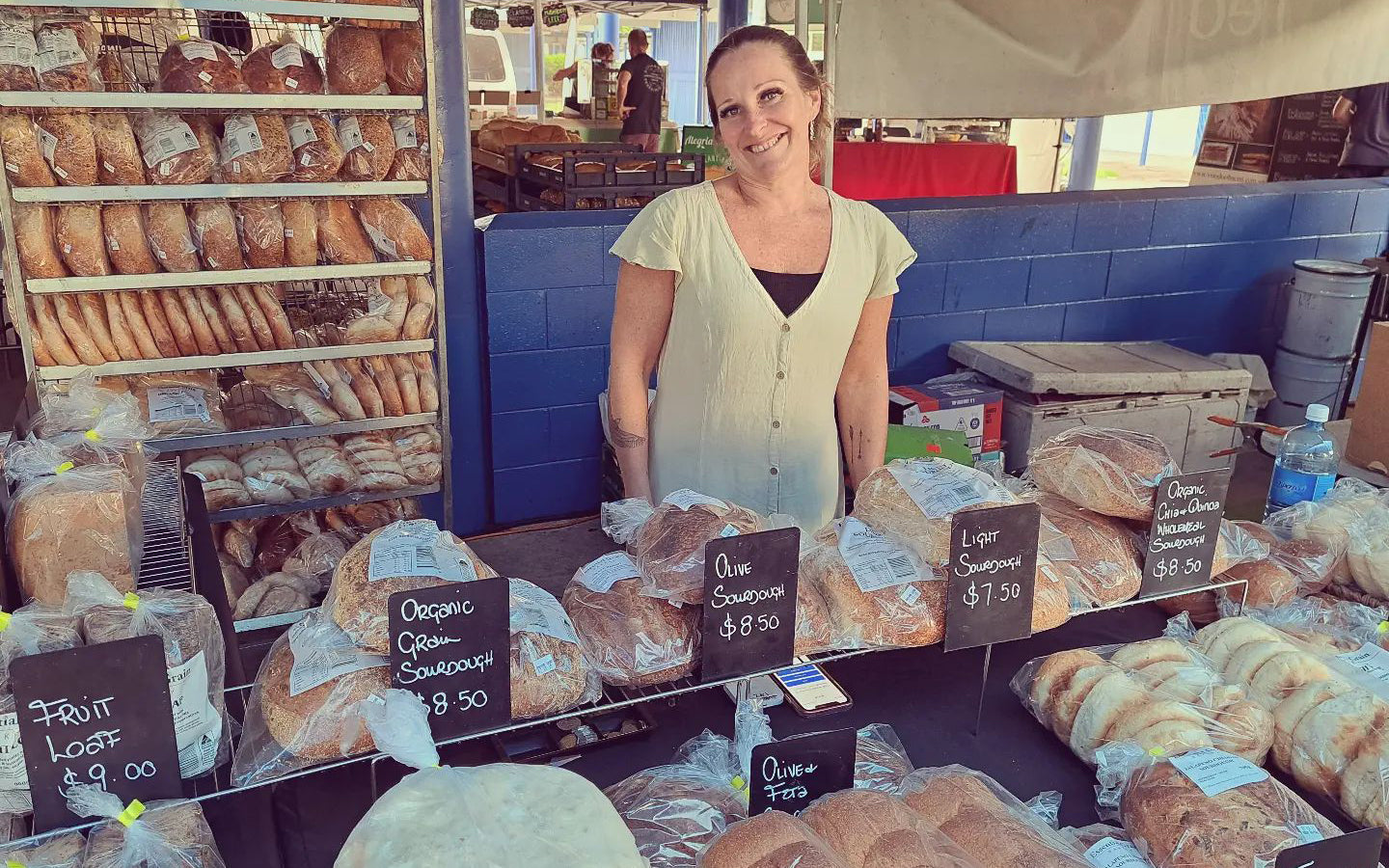 Locally organic sourdough