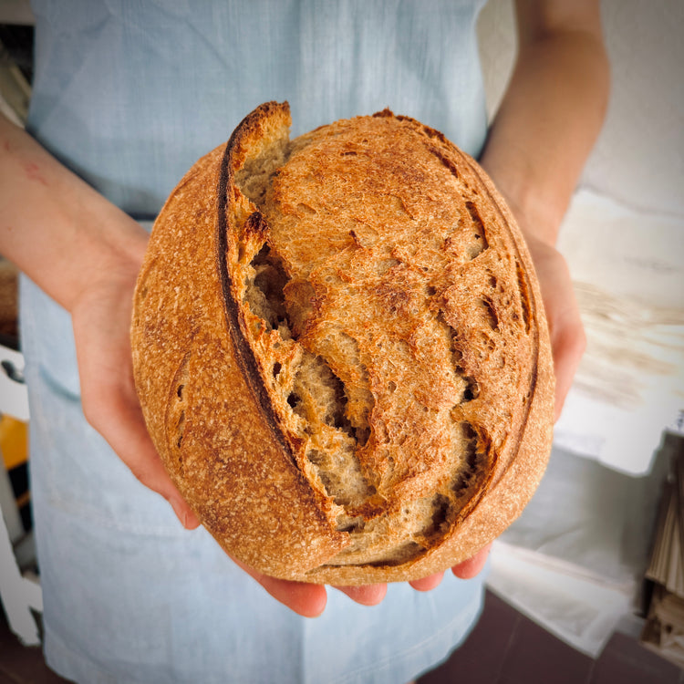 Wholewheat & Rye Sourdough Loaf - The Wonky Loaf