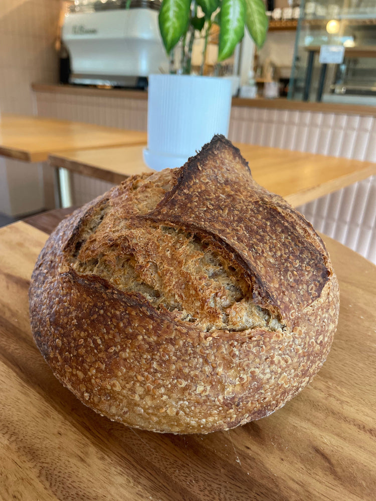 Brown Rice Miso & Sesame Sourdough Loaf