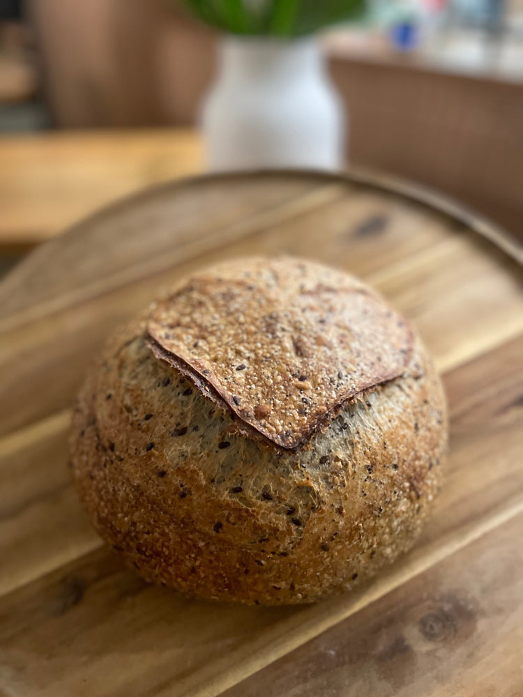 Super Seedy Sourdough Loaf